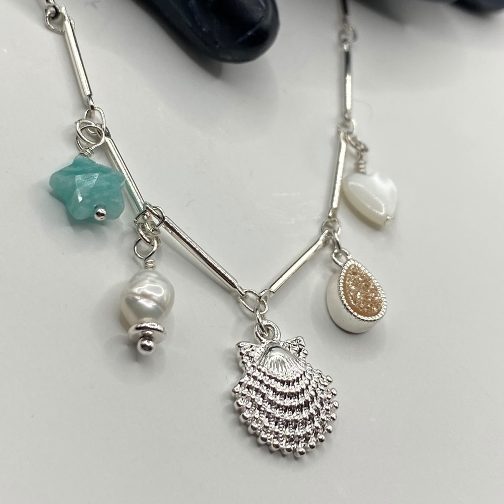 NEW FP x Luna Norte Shell Charm Layering Necklace